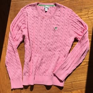 Lilly Pulitzer cable knit sweater